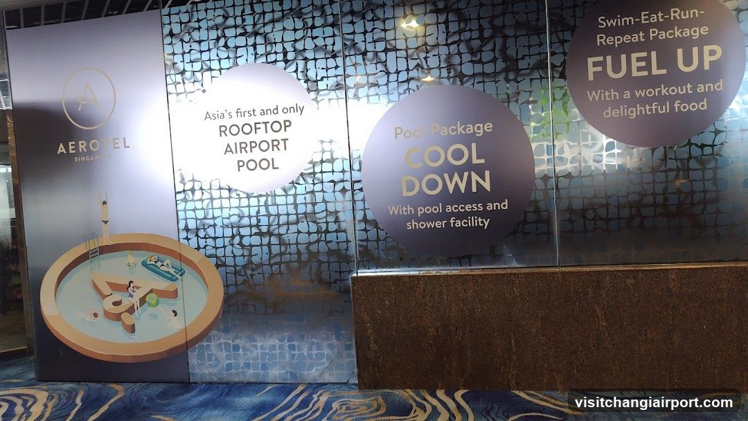 Aerotel Singapore Rooftop Pool Advertisement