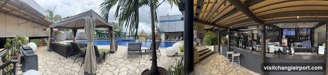 Poolside Bar Area