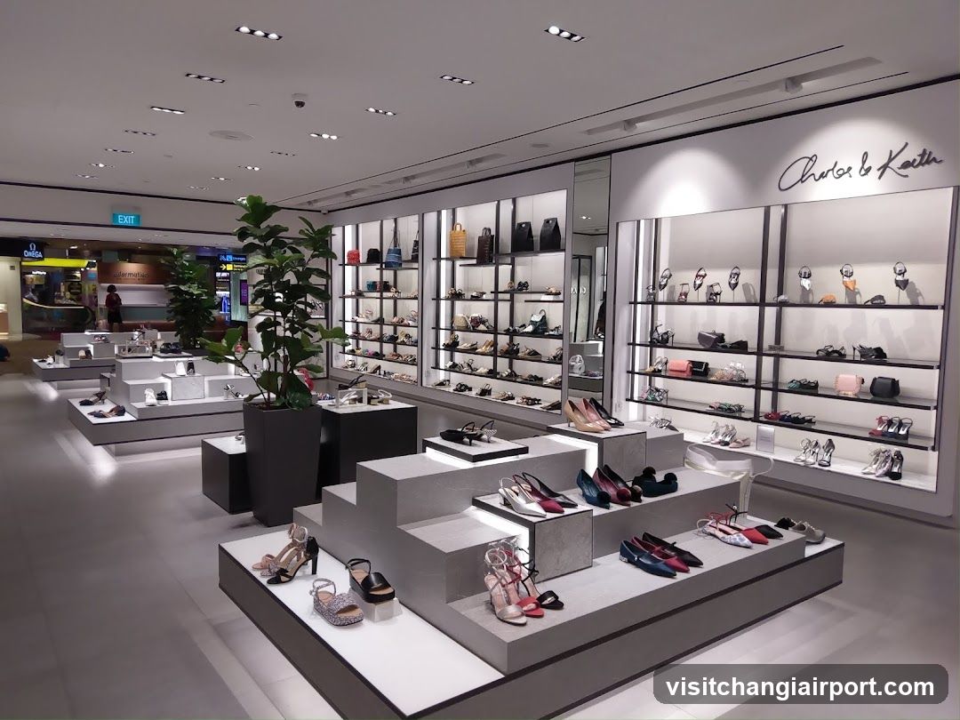 Charles & Keith Shoe Store Interior