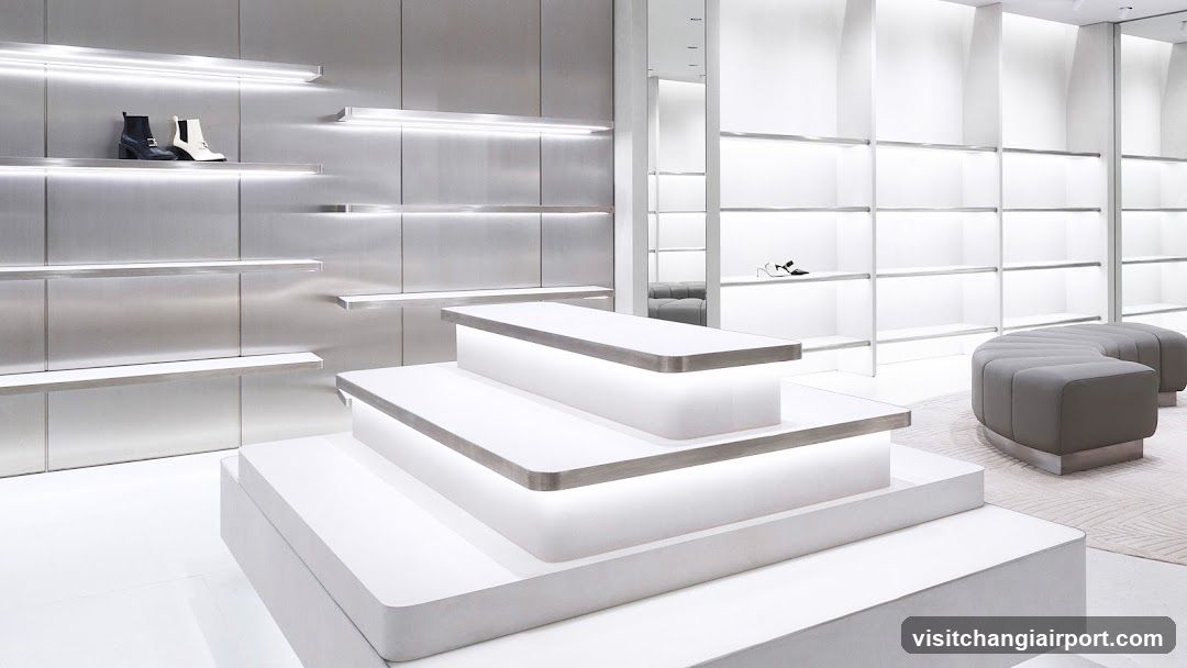 Modern Shoe Store Interior