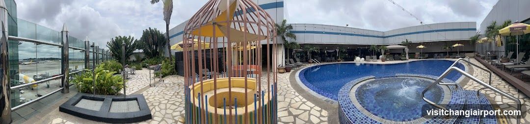 Poolside Lounge Area