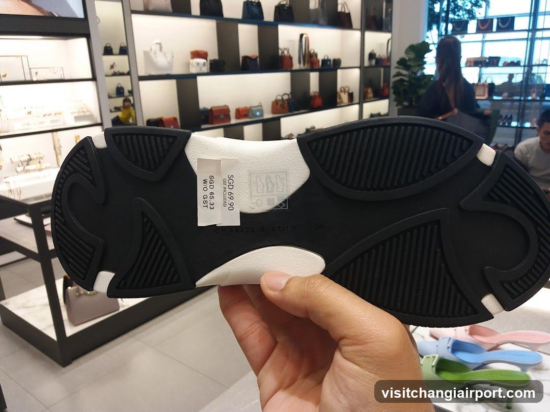 Shoe Sole in Retail Store