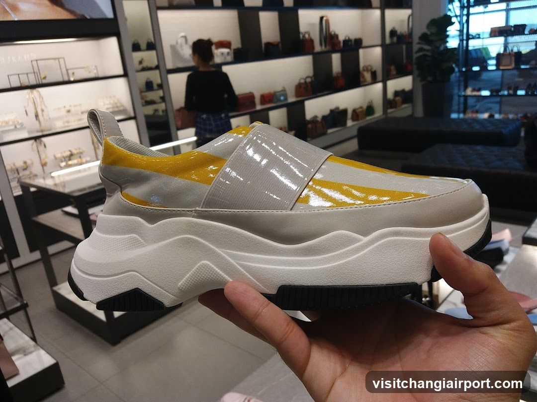 Platform Sneaker Display