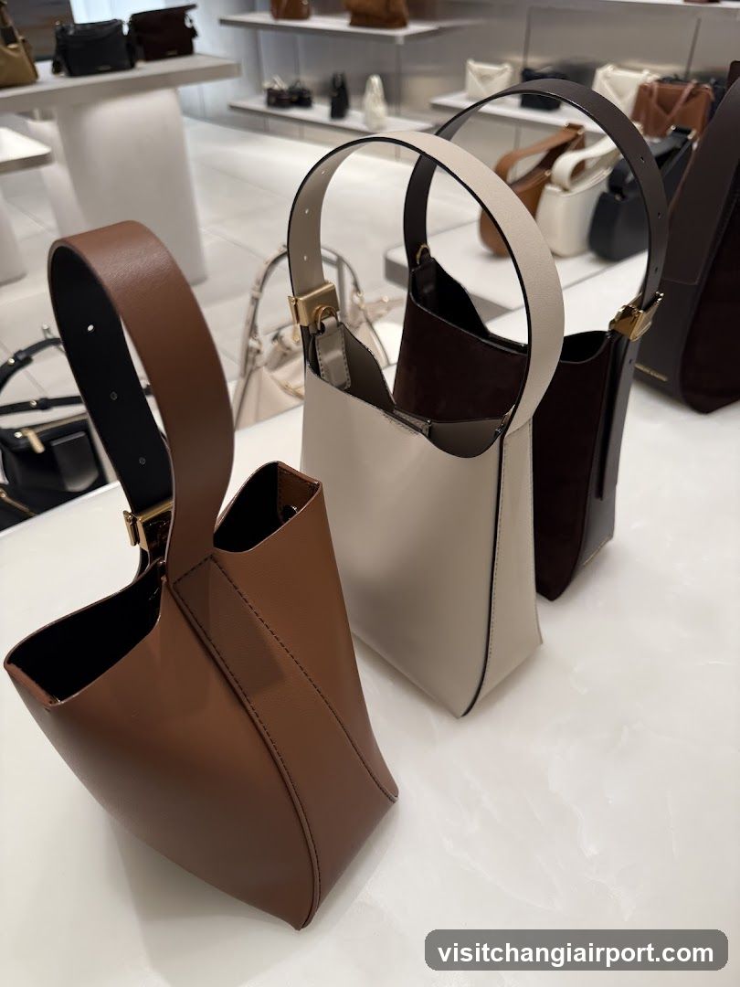 Handbag Display in Store