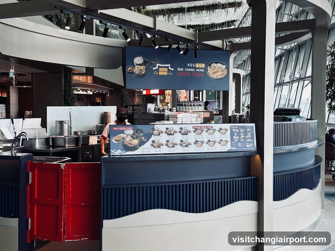 Food Stall Interior View