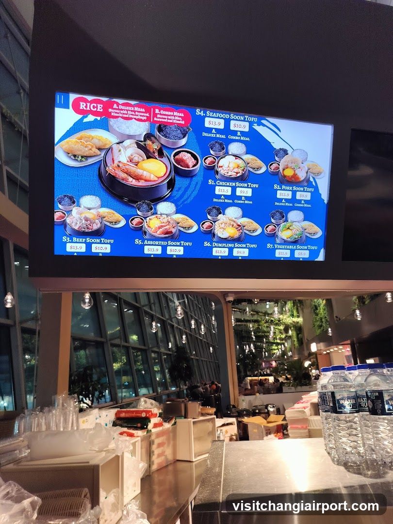 Soontof Menu Board