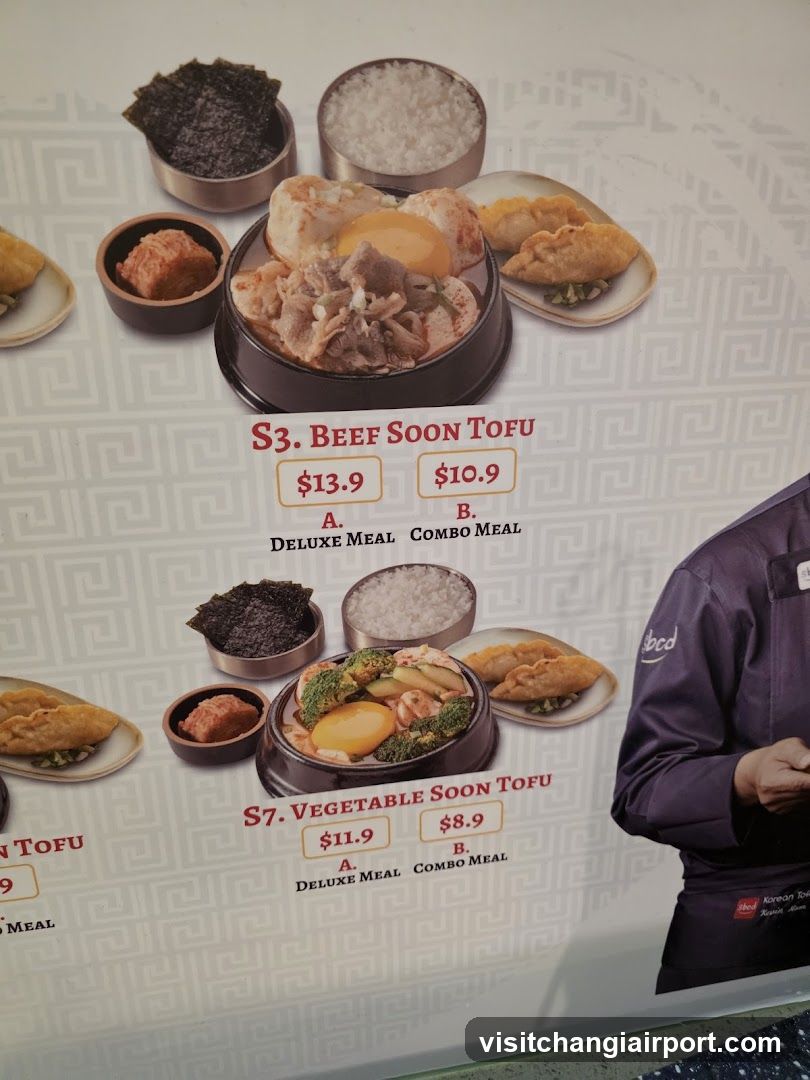 Beverly Hills Chinese Restaurant Menu Display