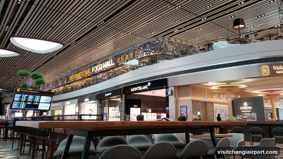 Airport Food Hall Interior