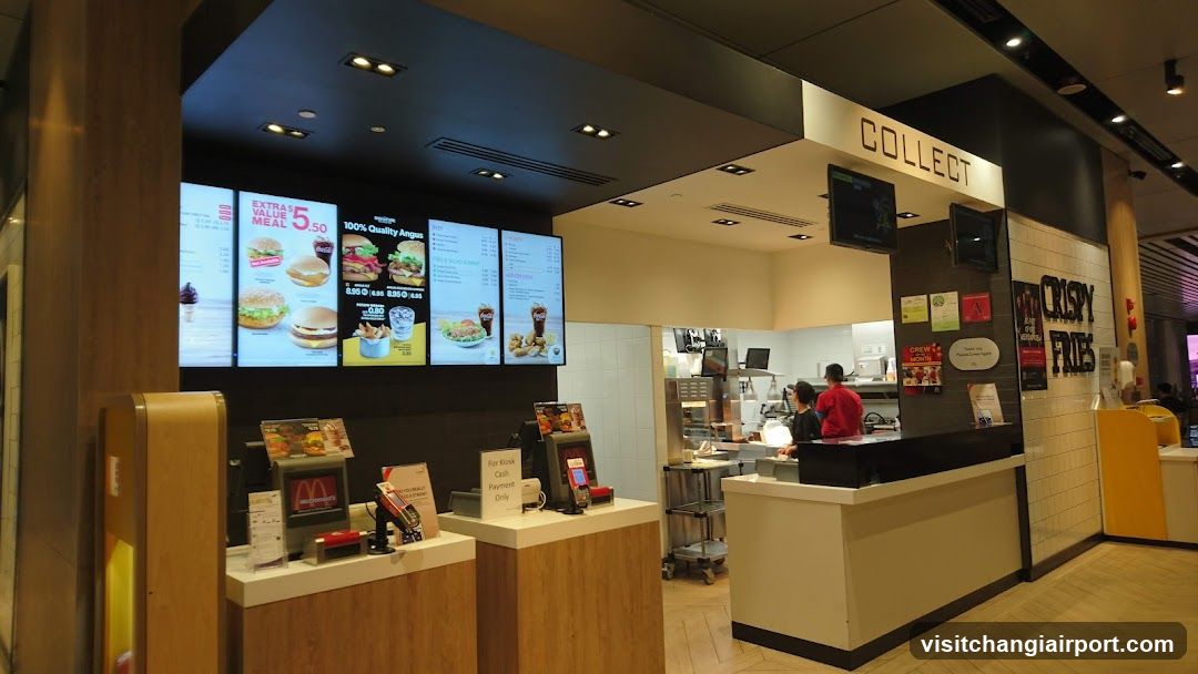 Fast Food Counter Interior