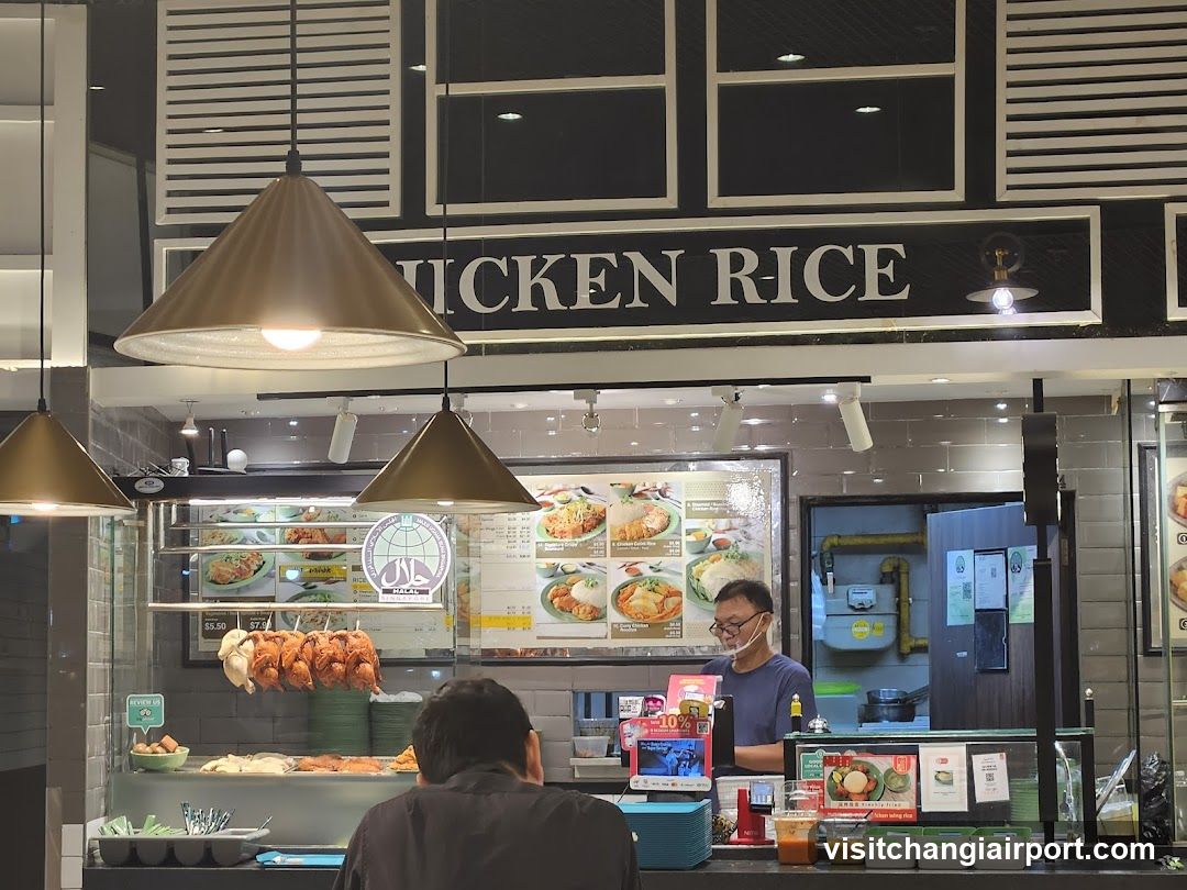 Chicken Rice Stall Interior