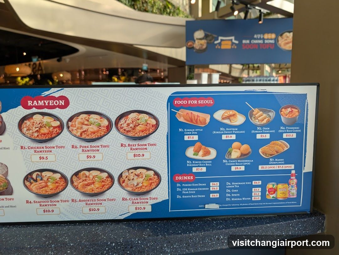 Ramen Menu Board