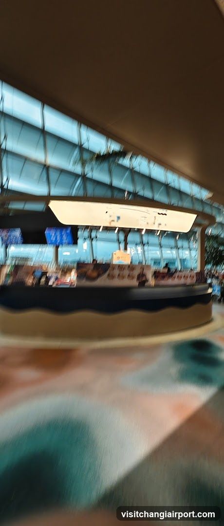 Interior View with Blurred Foreground