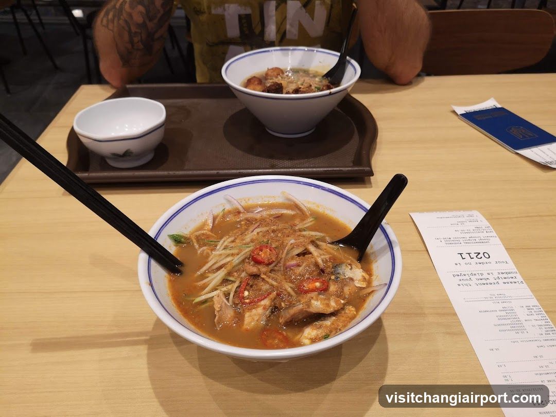 Noodle Bowl at Restaurant