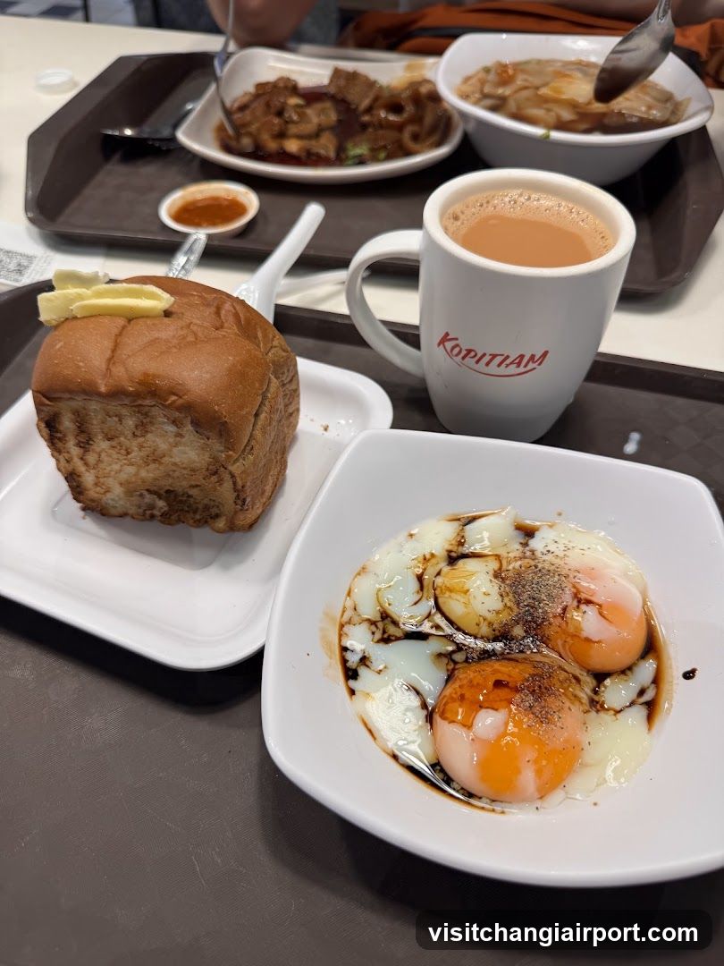 Breakfast Spread at Kopitiam