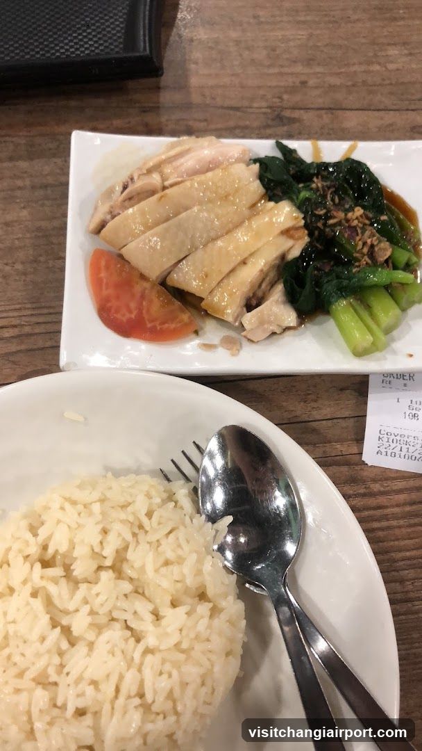 Hainanese Chicken Rice Meal