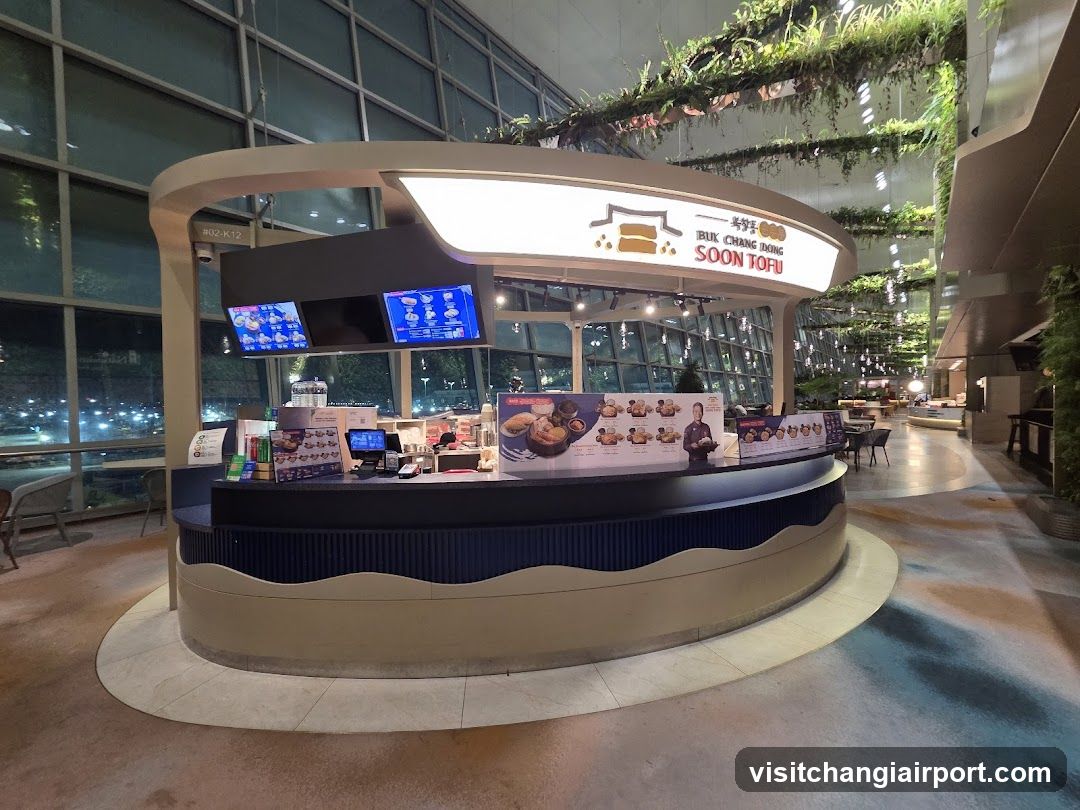 Food Stall Interior View