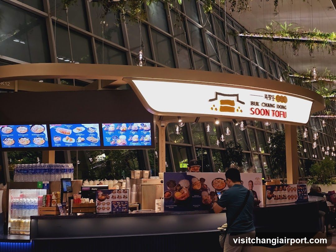 Food Stall Interior View