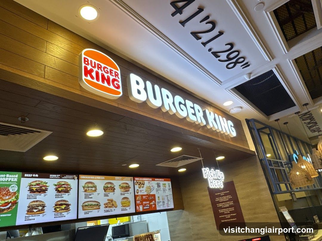 Burger King Interior View