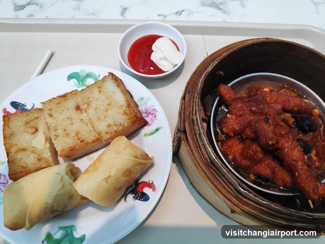 Dim Sum and Toast Plate