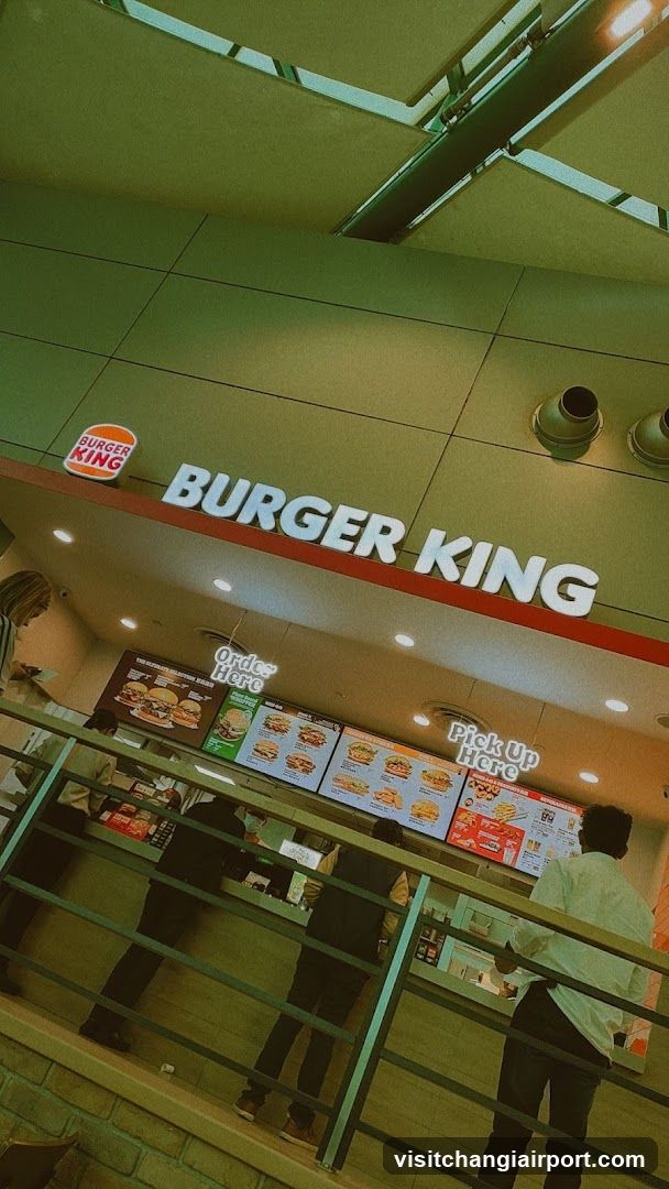 Burger King Interior View