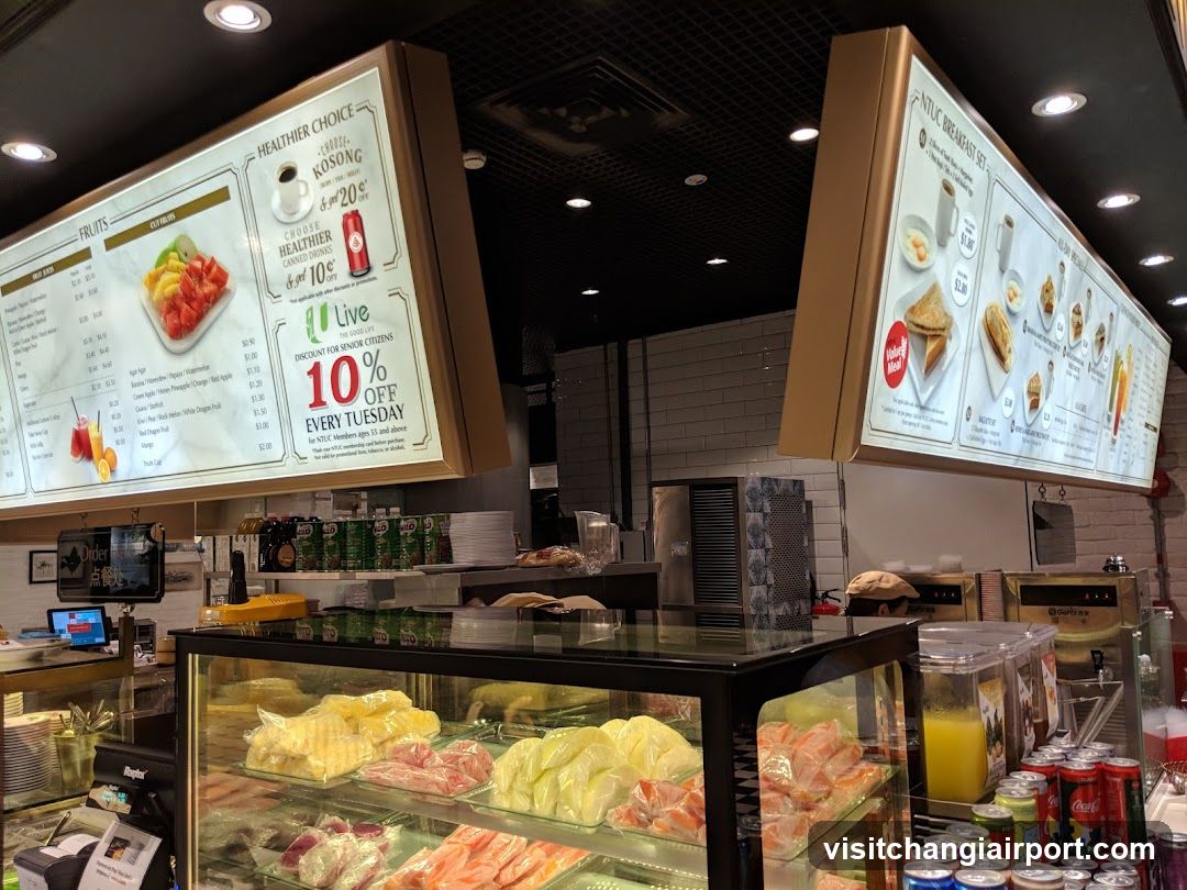 Food Counter Display