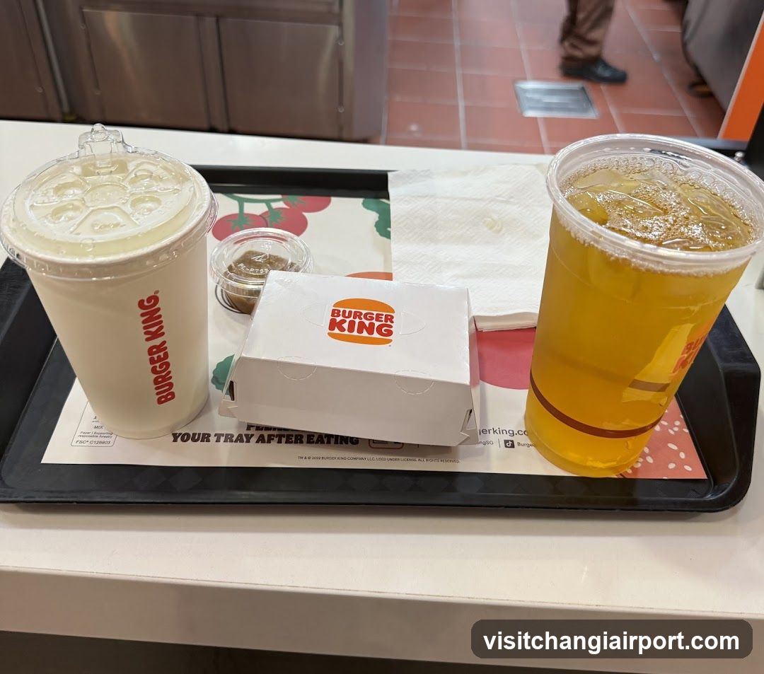 Burger King Meal Tray