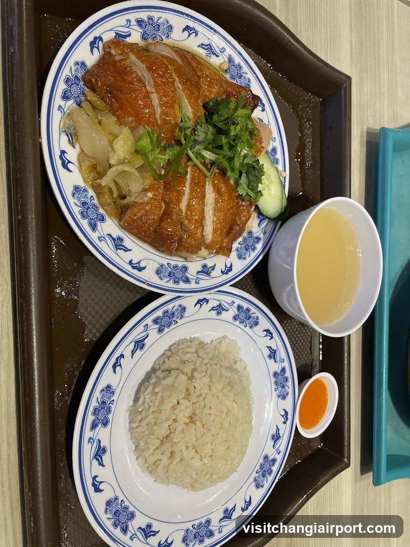 Roast Chicken Rice Meal