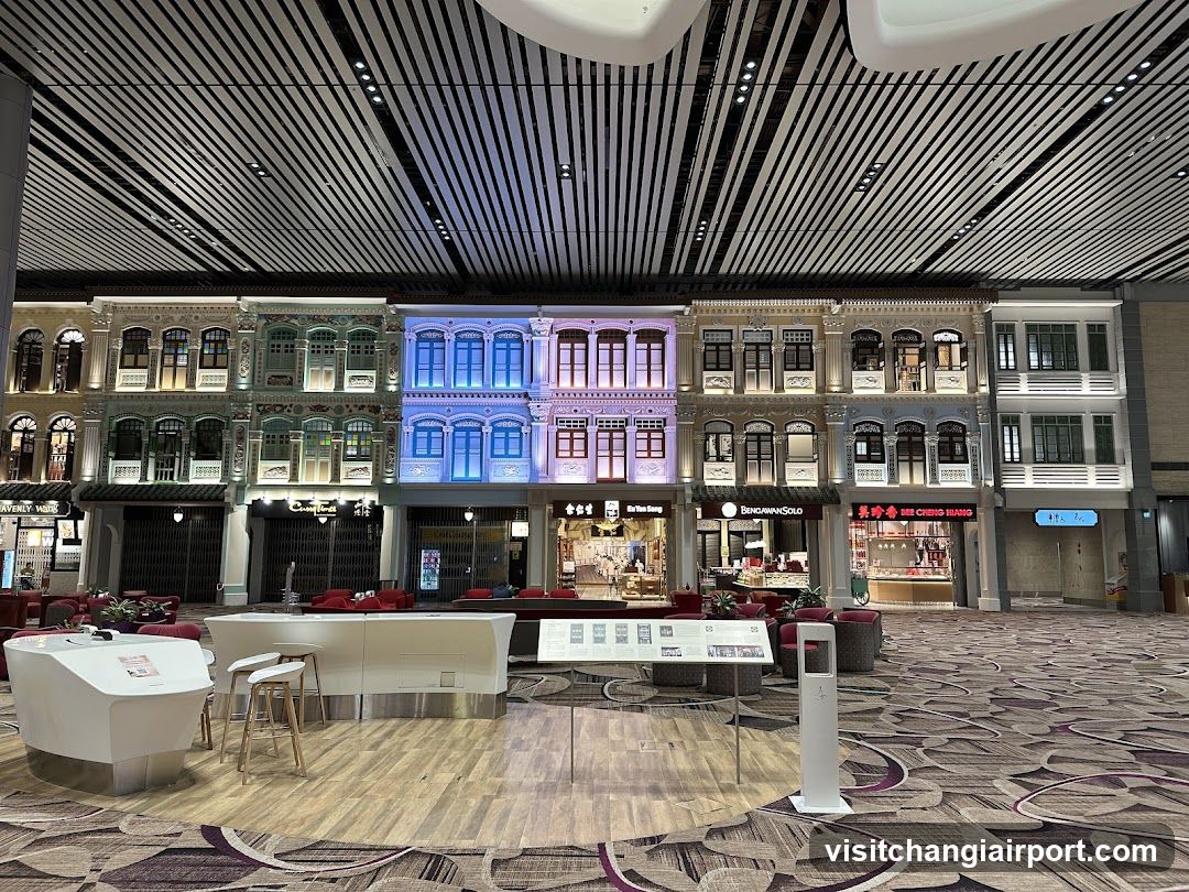 Modern Interior with Decorative Facade