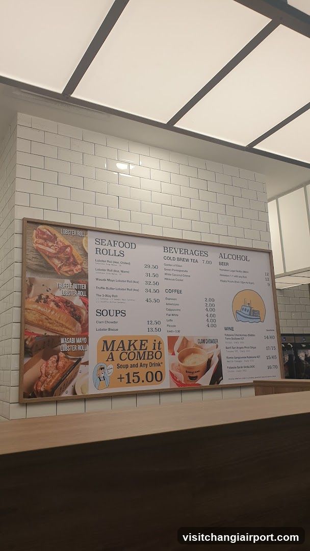 Lobster Roll Menu Board