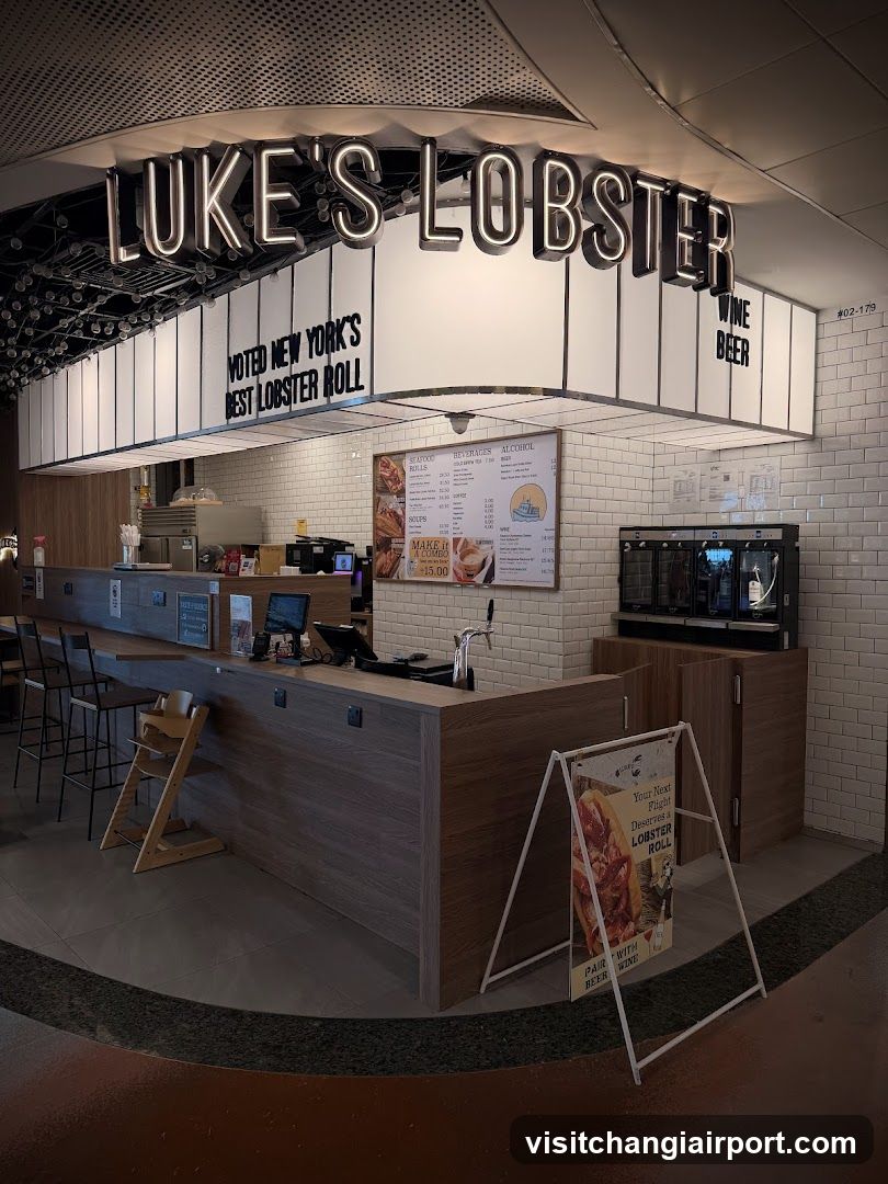 Luke's Lobster Interior View