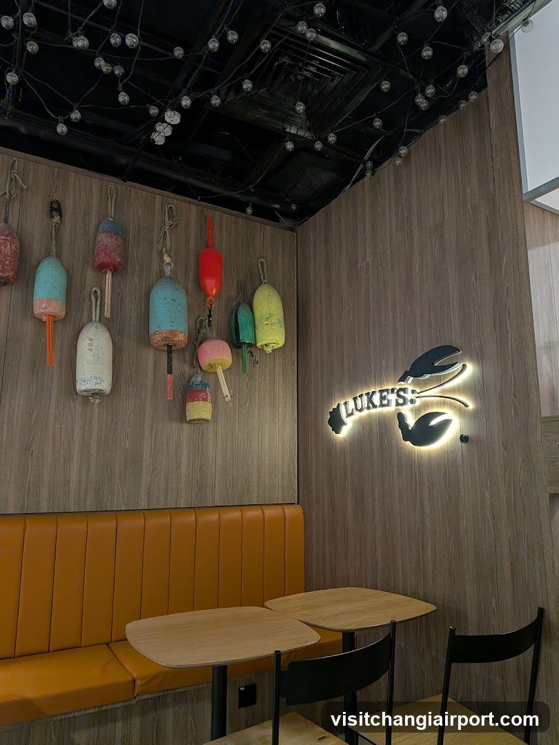 Luke's Interior Dining Area