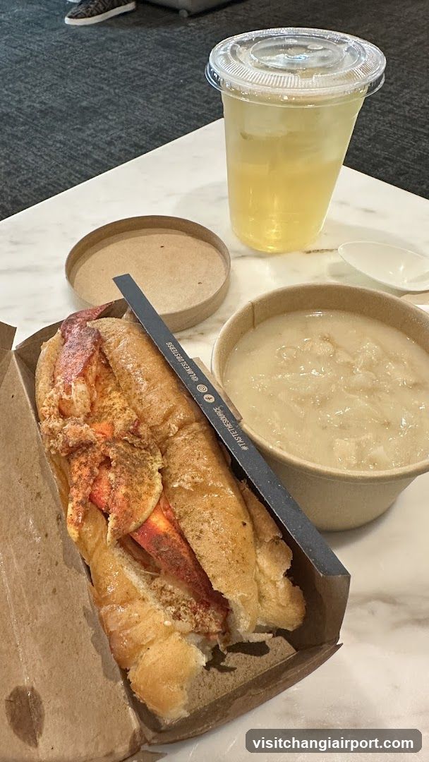 Lobster Roll and Soup Meal