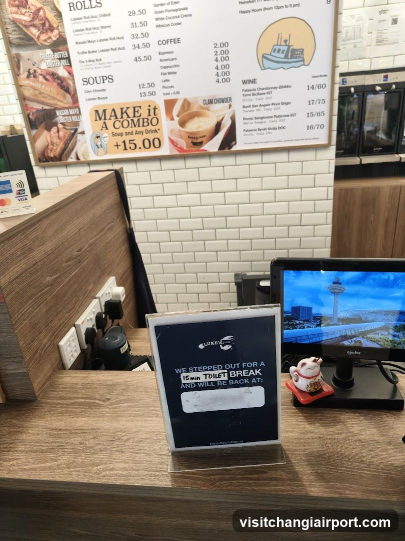 Restaurant Interior Counter