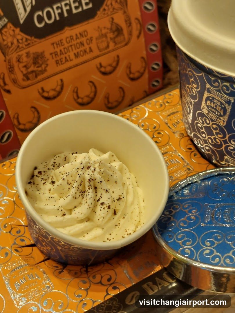 Bacchus Coffee Dessert and Cup