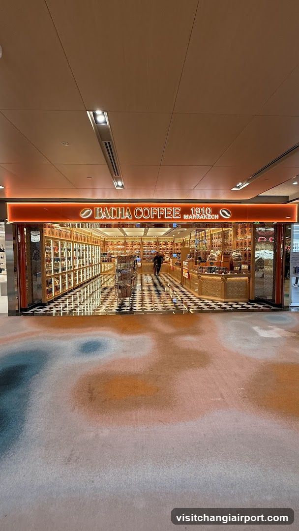 Bacha Coffee The Globe, Changi Int'l Airport Terminal 2