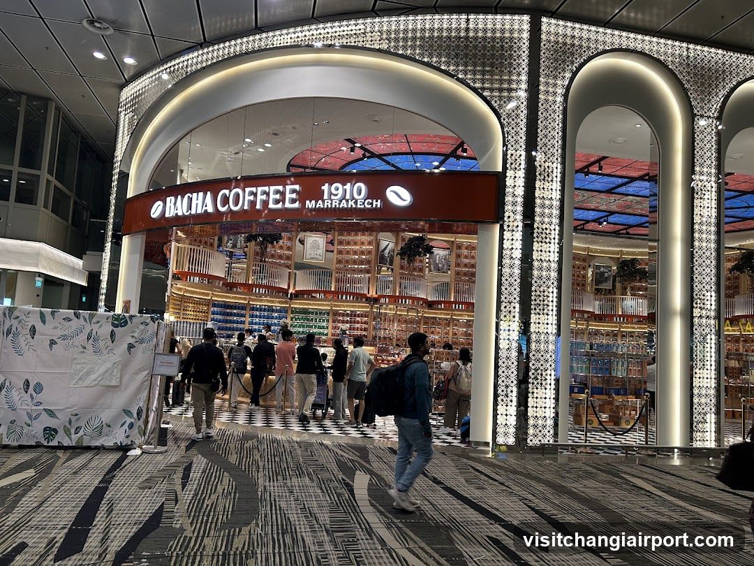 Bacha Coffee The Globe, Changi Int'l Airport Terminal 2