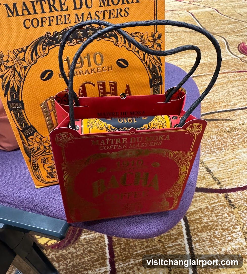 Bacha Coffee Merchandise Display