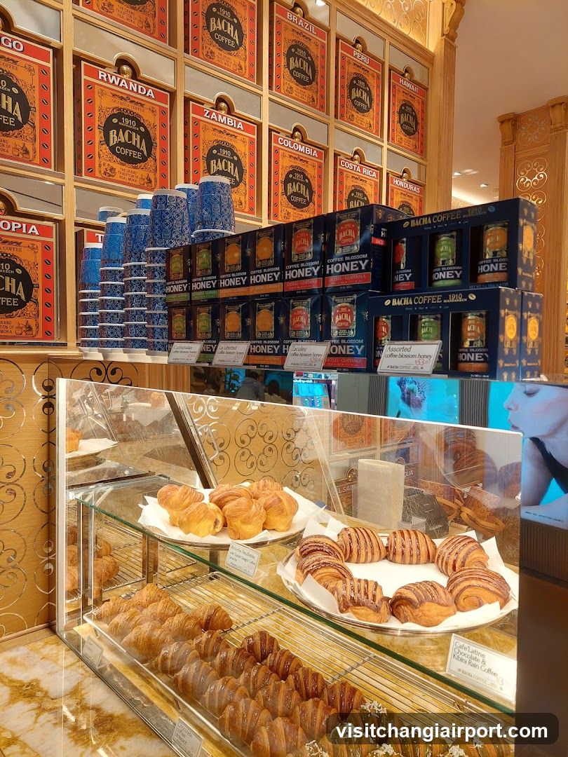 Bach Coffee Store Interior Display