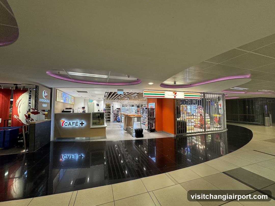 7-Eleven and Café Interior View
