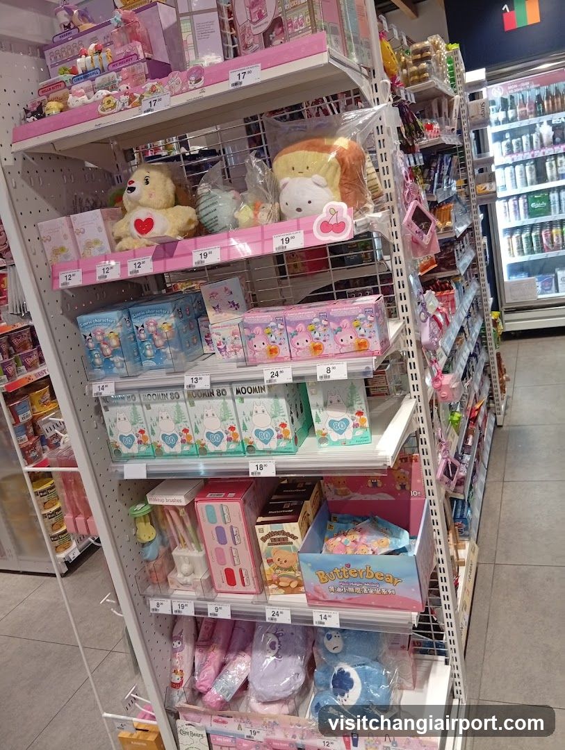 Toy and Snack Shelf Display