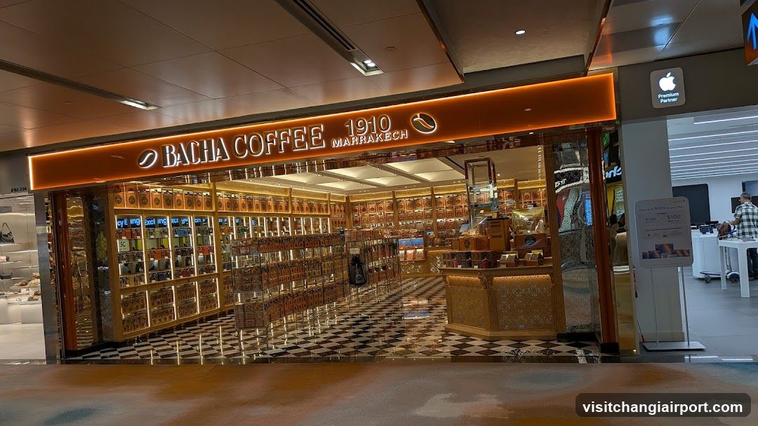 Bacha Coffee The Globe, Changi Int'l Airport Terminal 2