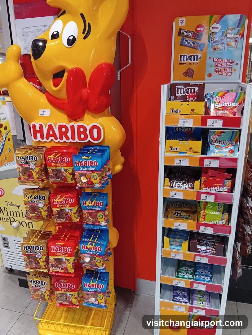 Haribo and M&M's Candy Display