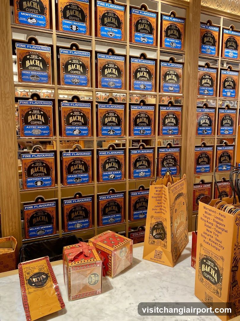 Bacha Coffee Product Display
