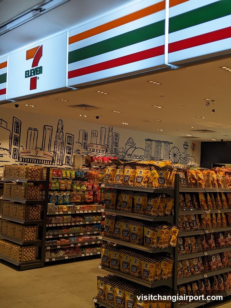 7-Eleven Interior Aisle View