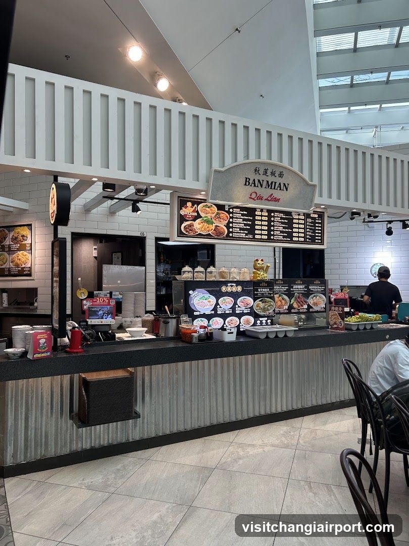 Banmian Food Stall Interior
