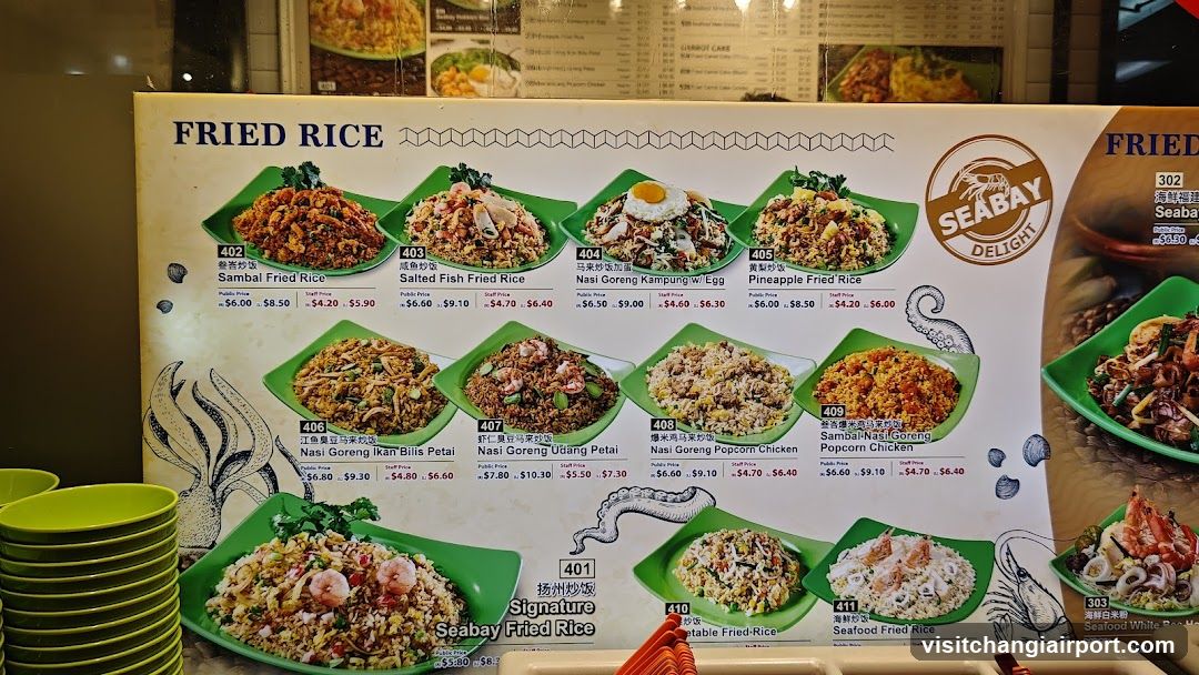 Seabay Delight Fried Rice Menu