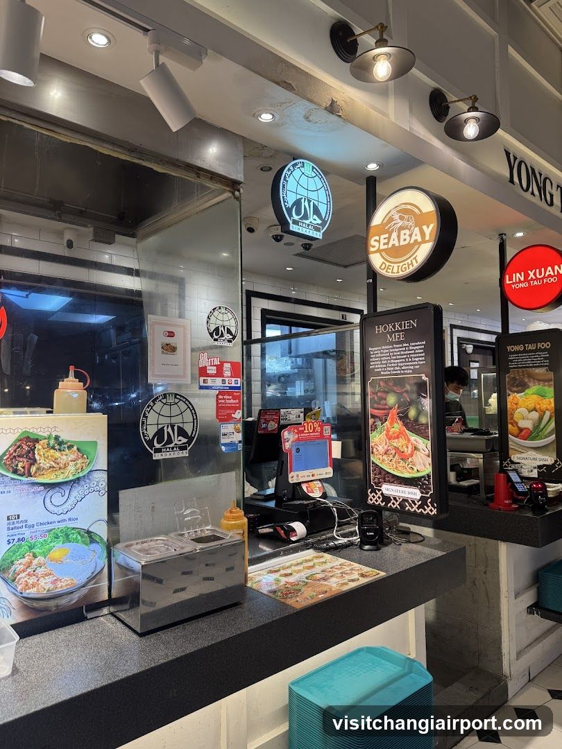 Food Stall Interior View