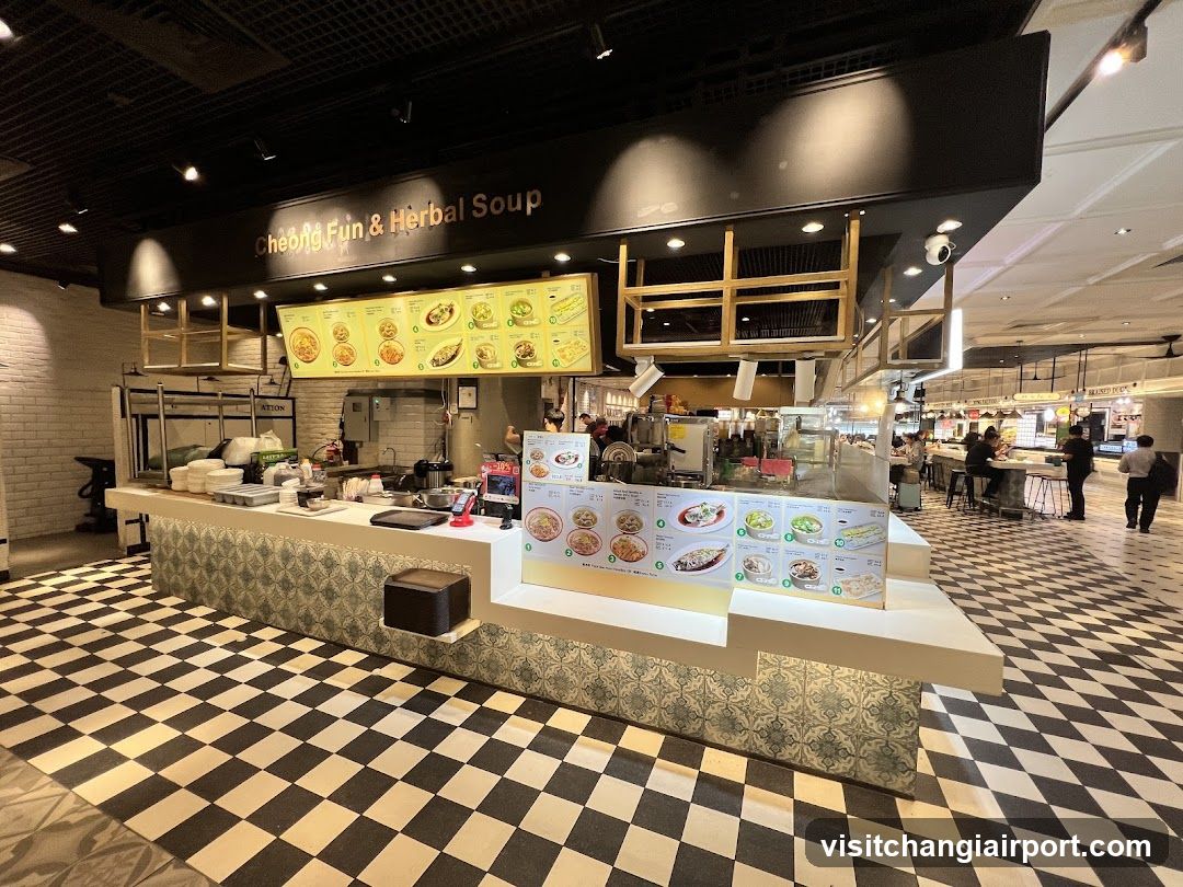Food Court Stall Interior