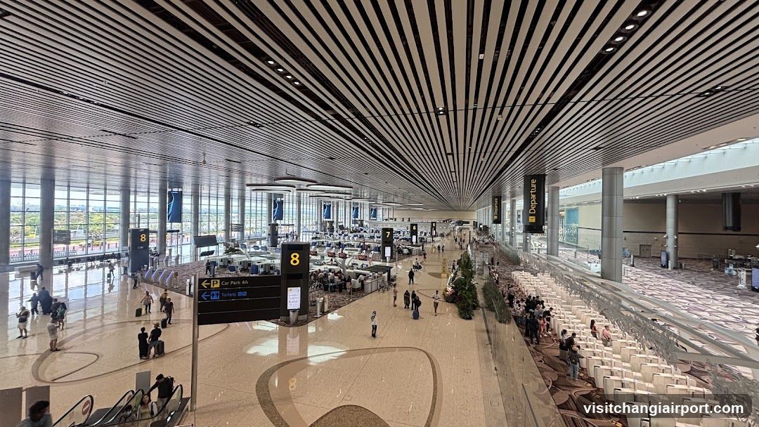 Airport Departure Hall Interior