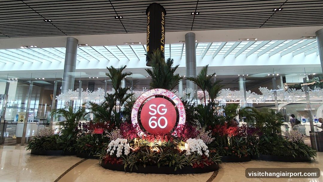SG60 Floral Display